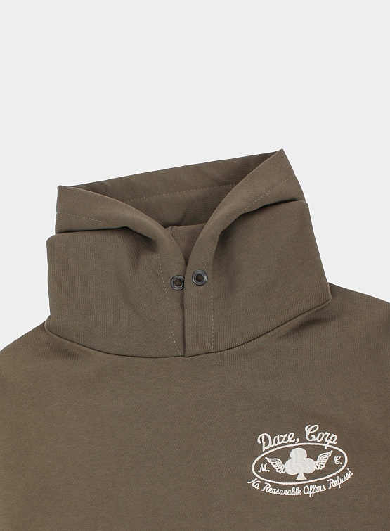 Худи DAZE Detroit Revival M.C. Hoodie Khaki