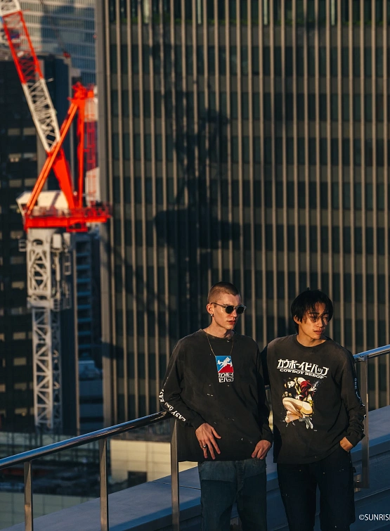 Лонгслив SAINT MXXXXXX Cowboy Bebop Black