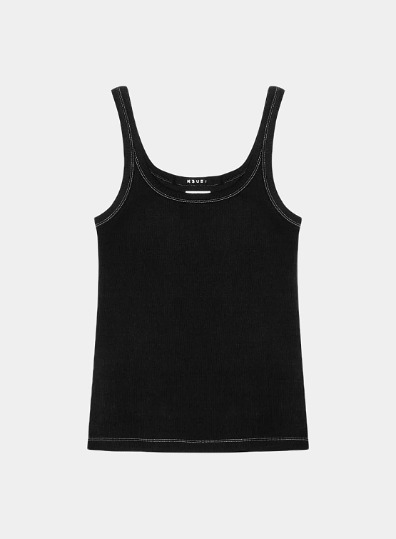 Женский топ Ksubi Arise Tank Top Black