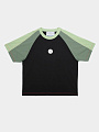 футболка jungles jungles green on green double tee
