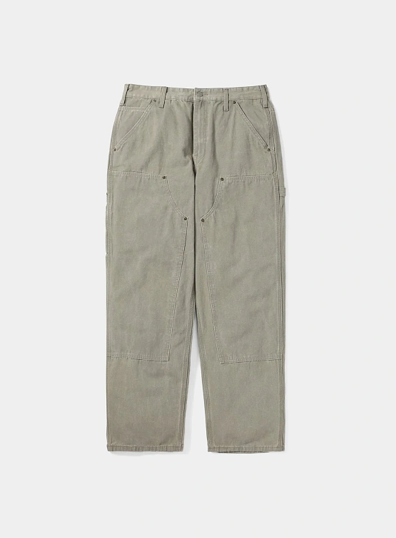 Брюки thisisneverthat Washed Carpenter Pant Stone