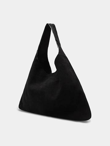 Сумка LE17SEPTEMBRE Suede Hobo Large Black