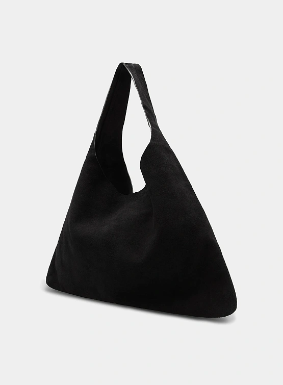 Сумка LE17SEPTEMBRE Suede Hobo Large Black