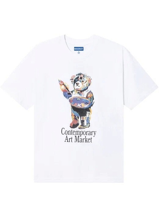 Футболка MARKET Art Market Bear T-Shirt Black