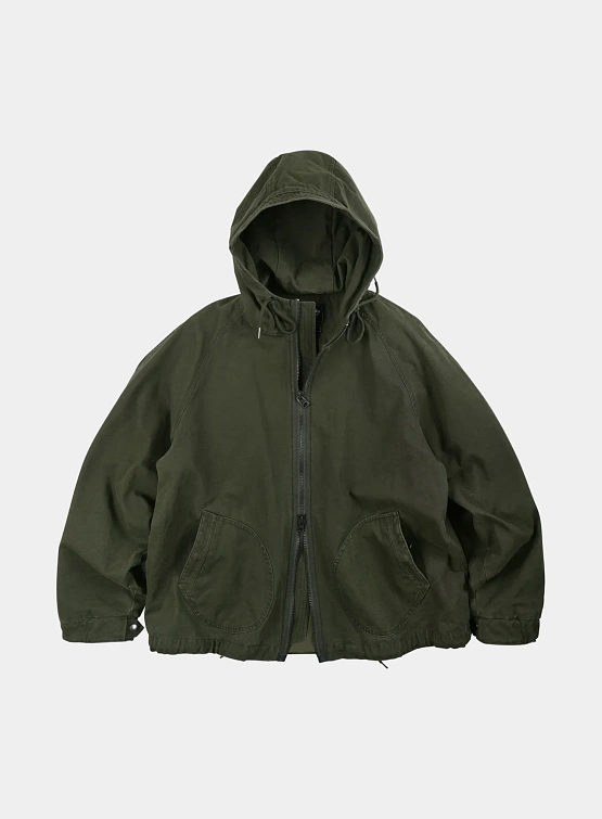 Парка FrizmWORKS Jungle Cloth Deck Hooded Olive