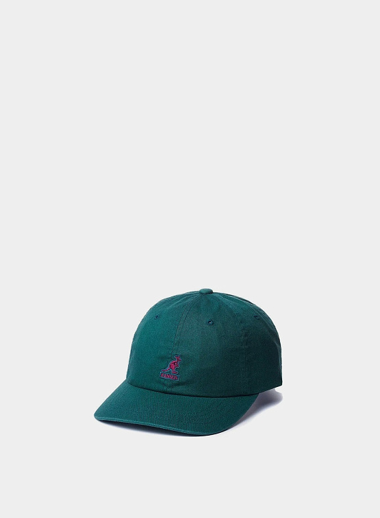 Кепка Kangol Washed Baseball Algae