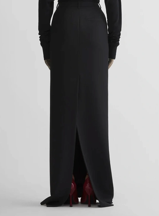 Женская юбка MUGLER Long Tailored Black