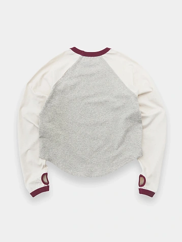 Лонгслив STUDIO SLOW X SINIY VSADNIK EXCLUSIVE Bunny Raglan L/S Tee