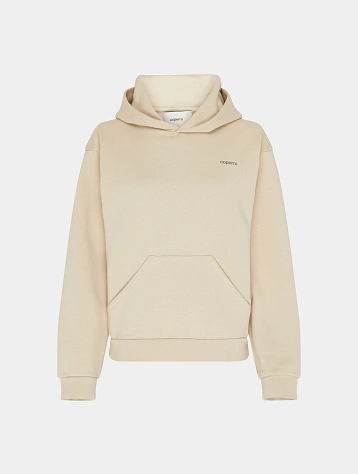 Худи Coperni Horn Hoodie Beige