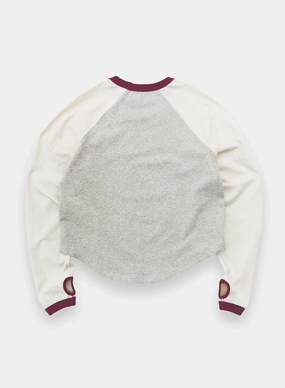 Лонгслив STUDIO SLOW X SINIY VSADNIK EXCLUSIVE Bunny Raglan L/S Tee