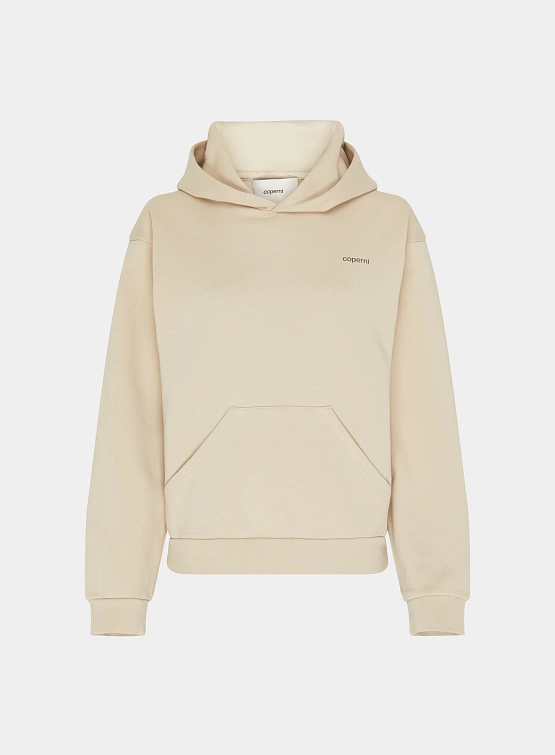 Худи Coperni Horn Hoodie Beige