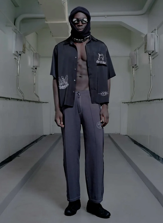 Рубашка Jungles Jungles Life is Magic Button Up Black