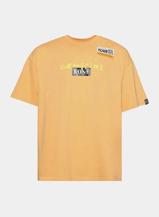 Футболка Martine Rose Oversized S/S T-Shirt Orange