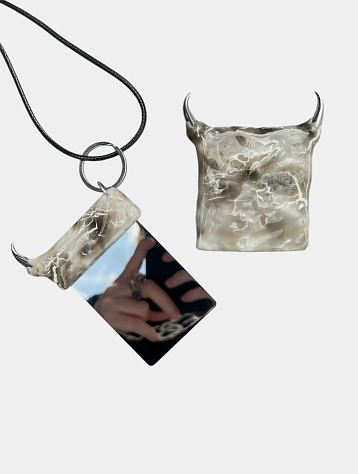 Зеркало CASPER DIY Pocket Mirror White