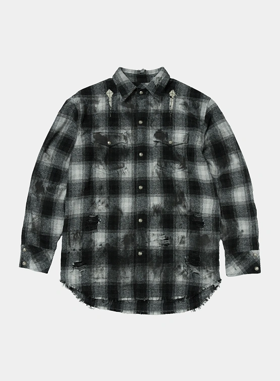 Рубашка Thug Club Angels Damaged Black