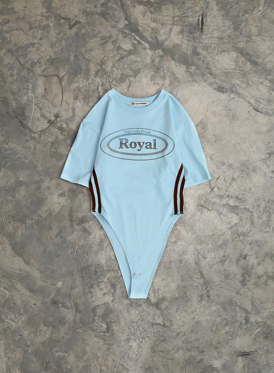 Женское боди Open YY Royal Bodysuit Light Blue