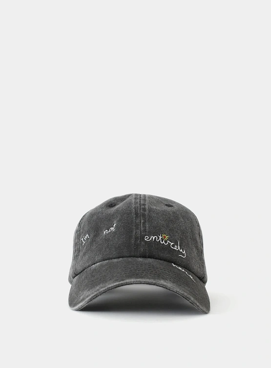 Кепка Jungles Jungles Not Entirely Here Cap Washed Black