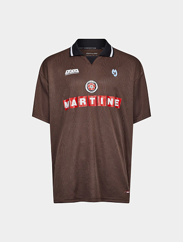 Джерси Martine Rose Football Top Brown