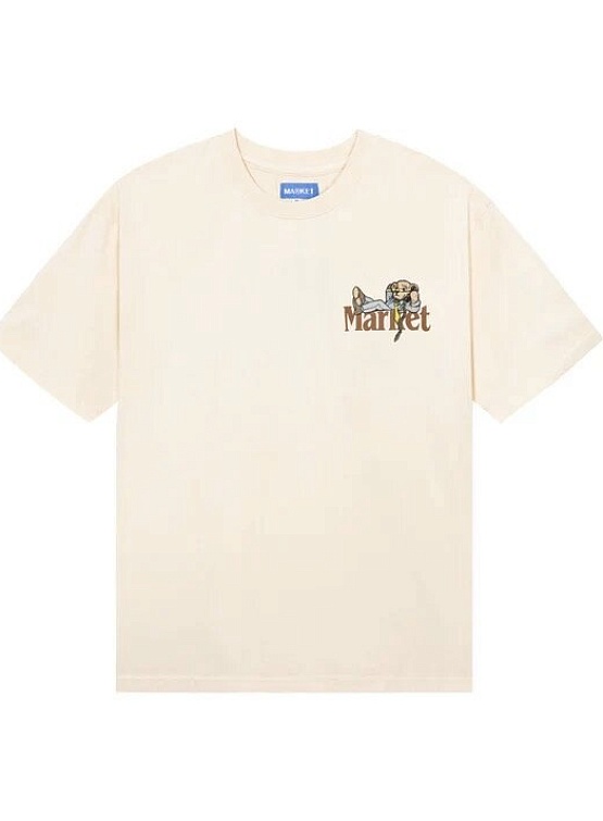 Футболка MARKET Better Call Bear T-Shirt Earth