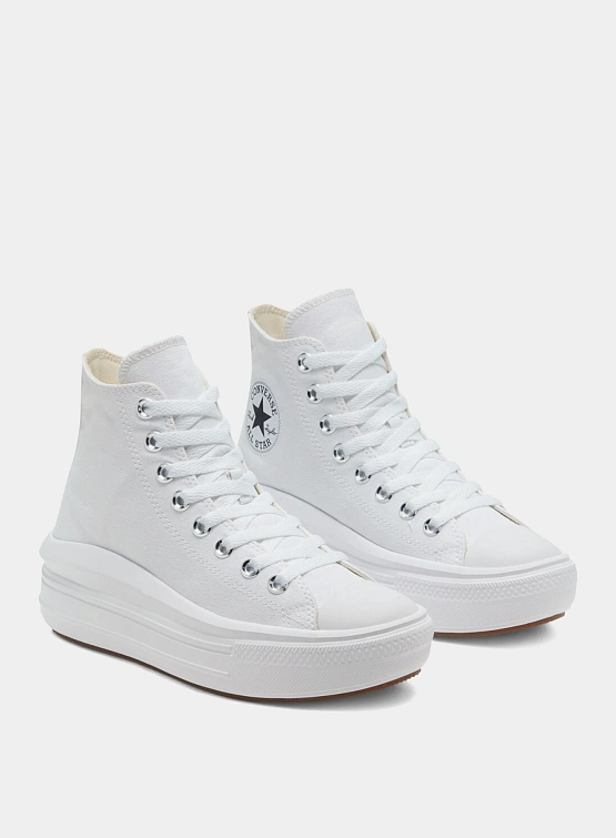 Кеды Converse Chuck Taylor All Star Move OPTICAL WHITE