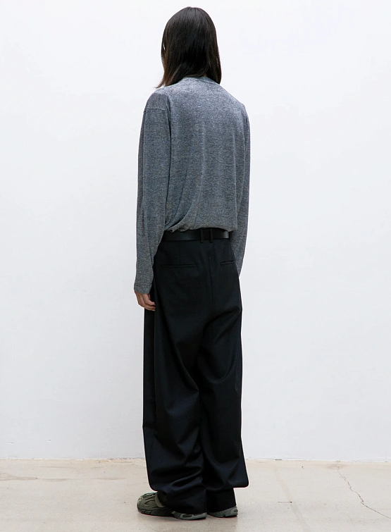 Брюки COOR Essential Wool Trousers Black
