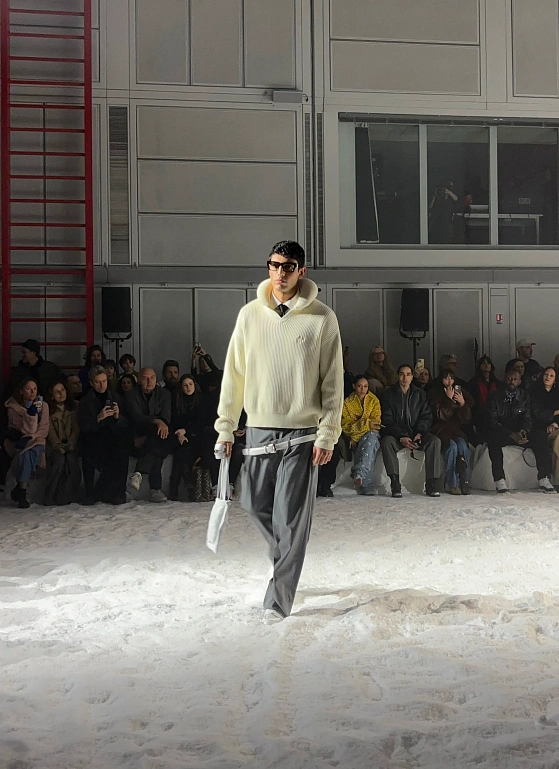 Там, где прошлась метель: показ 3.PARADIS FW’25