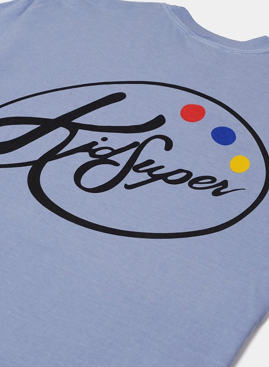 Футболка KidSuper Paint Palette Tee Blue