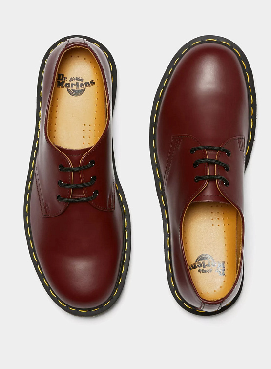 Полуботинки Dr. Martens 1461 Smooth Leather Oxford Cherry Red