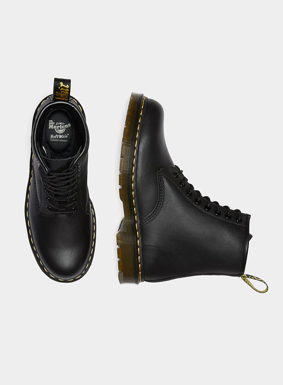 Ботинки Dr. Martens 1460 Slip Resistant Leather Lace Up Black