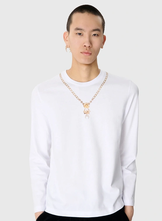 Лонгслив Marine Serre Trompe L’oiel Jewelry White