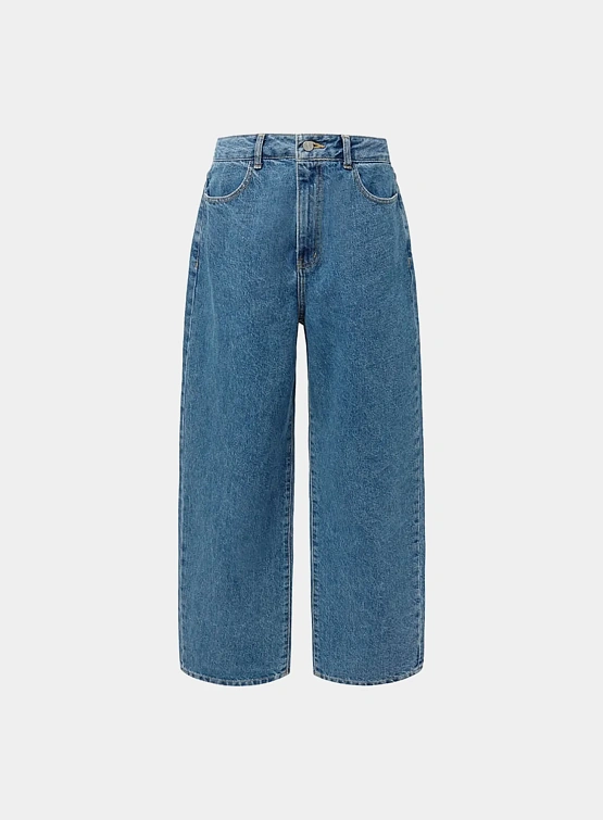 Джинсы AMOMENTO Men's Recycle Cotton Mid Blue