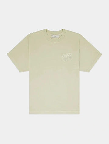 Футболка MUSEUM OF PEACE & QUIET Wordmark T-Shirt Matcha
