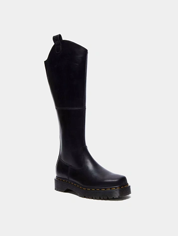Женские сапоги Dr. Martens Amaayah Knee High Leather Black