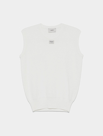 Жилет Coperni Knitted Sleeveless White