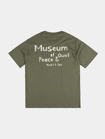 Футболка MUSEUM OF PEACE & QUIET Resort T-Shirt Olive