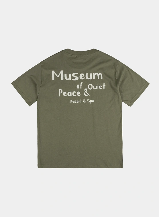 Футболка MUSEUM OF PEACE & QUIET Resort T-Shirt Olive