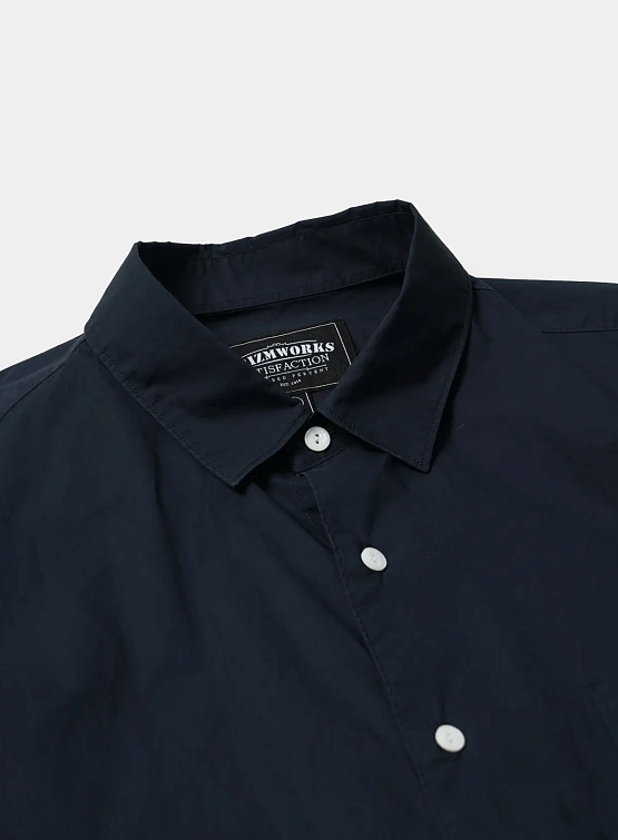 Рубашка FrizmWORKS Typewriter Half Shirt Navy