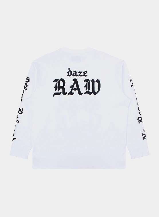 Лонгслив DAZE Raw Longsleeve White