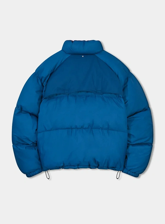 Пуховик ANGLAN Billow Snap Down Jacket Blue