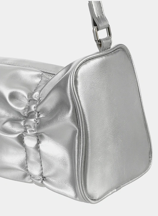 Женская сумка STAND OIL Pleats Silver