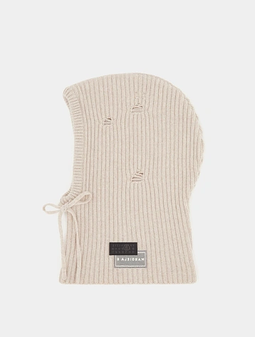 Балаклава MM6 Maison Margiela Beige Melange