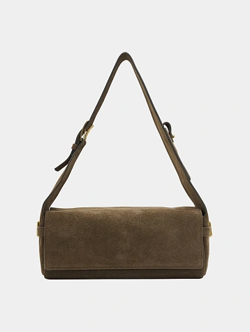 Женская сумка OPEN YY Suede Belting Duffle Brown