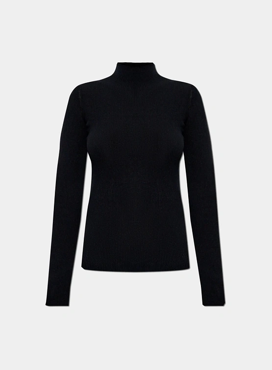 Женская водолазка MM6 Maison Margiela Black