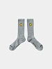 Носки MARKET SMILEY BADGE SOCKS Grey