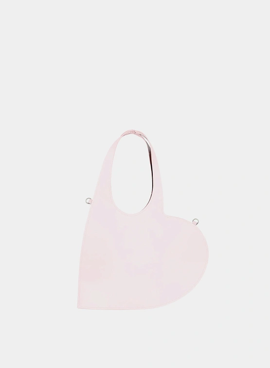 Женская Сумка Coperni Crossbody Baby Heart Tote Pink