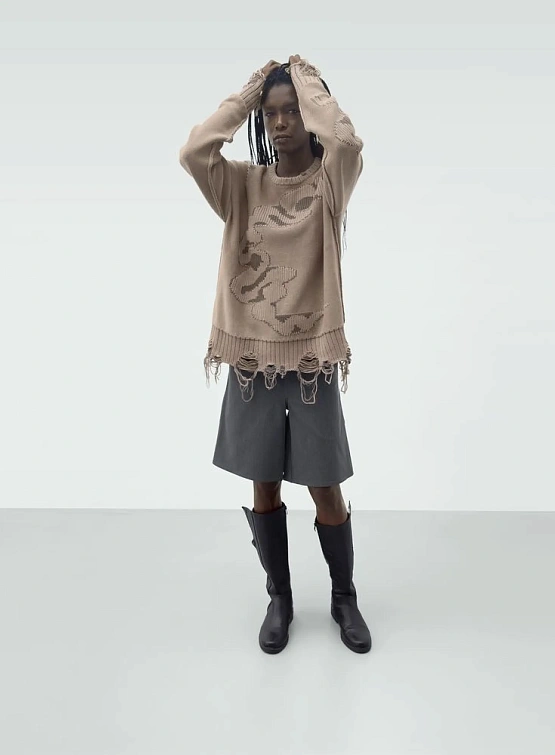 Шорты MADFRENZY Oversized Grey