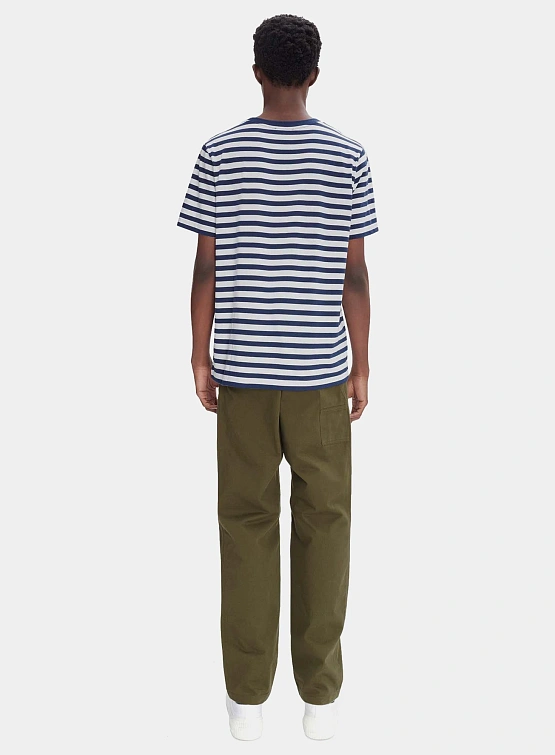 Футболка A.P.C. Standard Brodé T-Shirt Dark Navy