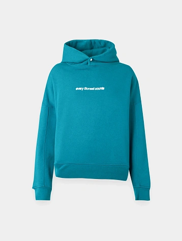 Худи BONSAI Seasonal Graphic Crop Oversize Green