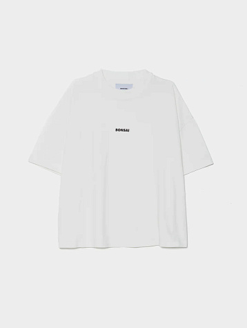 Футболка BONSAI Box Logo Tee White