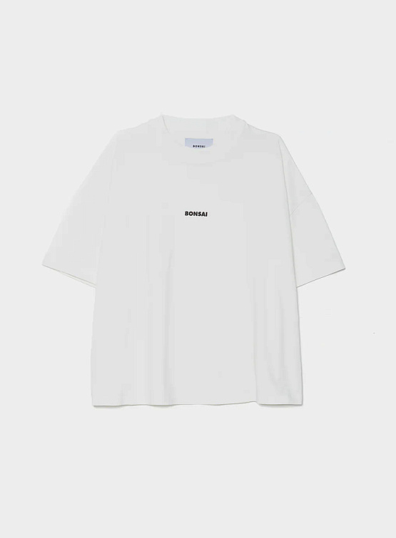 Футболка BONSAI Box Logo Tee White